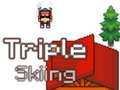 Spel Tredubbelt Skidåkning 2D på nätet