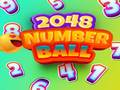 Spel 2048 Nummerboll på nätet