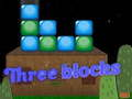Spel Tre block på nätet