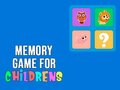 Spel Minnespel för barn på nätet