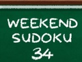 Spel Weekend Sudoku 34 på nätet