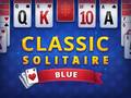 Spel Klassisk Solitaire Blå på nätet