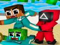 Spel Bläckfiskspel för Minecraft på nätet