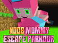 Spel Noob Mamma Flykt Parkour på nätet