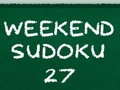 Spel Helgsudoku 27 på nätet