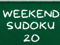 Spel Helg Sudoku 20 på nätet