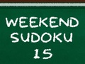 Spel Helg Sudoku 15 på nätet