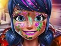 Spel Prickig tjej nyårs makeup på nätet
