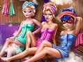 Spel Super tjejer: sauna verkliga livet på nätet