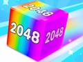 Spel Kedjekub: 2048 Sammanfoga på nätet