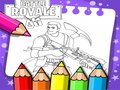 Spel Fortnite Målarbok på nätet