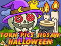 Spel Sönderslagna Bilder Pussel Halloween på nätet