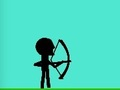 Spel Stickman Bågskytt 2D på nätet
