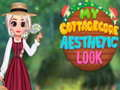 Spel Min cottagecore estetiska look på nätet