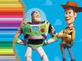 Spel Färgbok för Toy Story på nätet