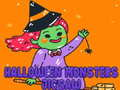 Spel Halloween Monster Pussel på nätet