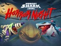 Spel Hunger Haj Arena: Skräck Natt på nätet