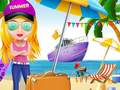 Spel Tjej Sommarsemester Strand på nätet
