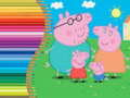 Spel Målarbok för Peppa Pig på nätet