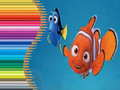 Spel Målarbok för Hitta Nemo på nätet