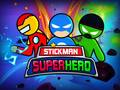 Spel Stickman Superhjälte på nätet