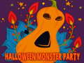 Spel Halloween Monster Party Pussel på nätet