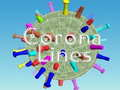 Spel Corona Linjer på nätet
