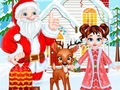 Spel Baby Taylor Julrenhörningens Skoj på nätet