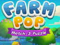 Spel Farm Pop Match-3 Pussel på nätet