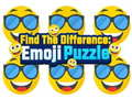 Spel Hitta Skillnaden: Emoji Pussel på nätet