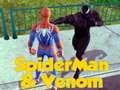 Spel Spider-Man och Venom på nätet