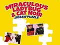 Spel Miraculous Ladybug och Cat Noir: Pussel på nätet