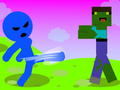 Spel Stickman Zombie Escape på nätet