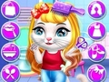 Spel Snygg Kattunge Frisörsalong på nätet