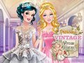 Spel Prinsessans Vintage Bal Kleider på nätet