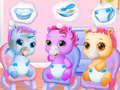Spel Vård av Baby Pony Systrar på nätet
