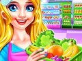 Spel Supermarkes Flicka Städning på nätet