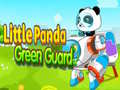 Spel Liten Panda Grön Vakt på nätet