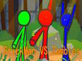 Spel StickMan Bröder mot Zombies på nätet