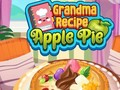 Spel Mormors Recept på Äppelpaj på nätet