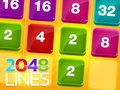 Spel 2048 Linjer på nätet