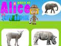 Spel Alldeles Alice: bebisdjur på nätet
