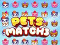 Spel Husdjur Match3 på nätet