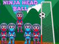 Spel Ninja Huvudet Boll på nätet
