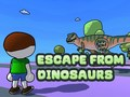 Spel Flykt från dinosaurier på nätet