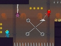 Spel Röd och Blå Stickman 2 på nätet
