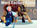 Spel Ord Fabrik Spelet på nätet