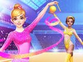 Spel Gymnastik Flickor Klä Ut Spel på nätet