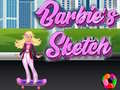 Spel Barbies Skiss på nätet