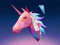 Spel Lowpoly 3D Konst på nätet